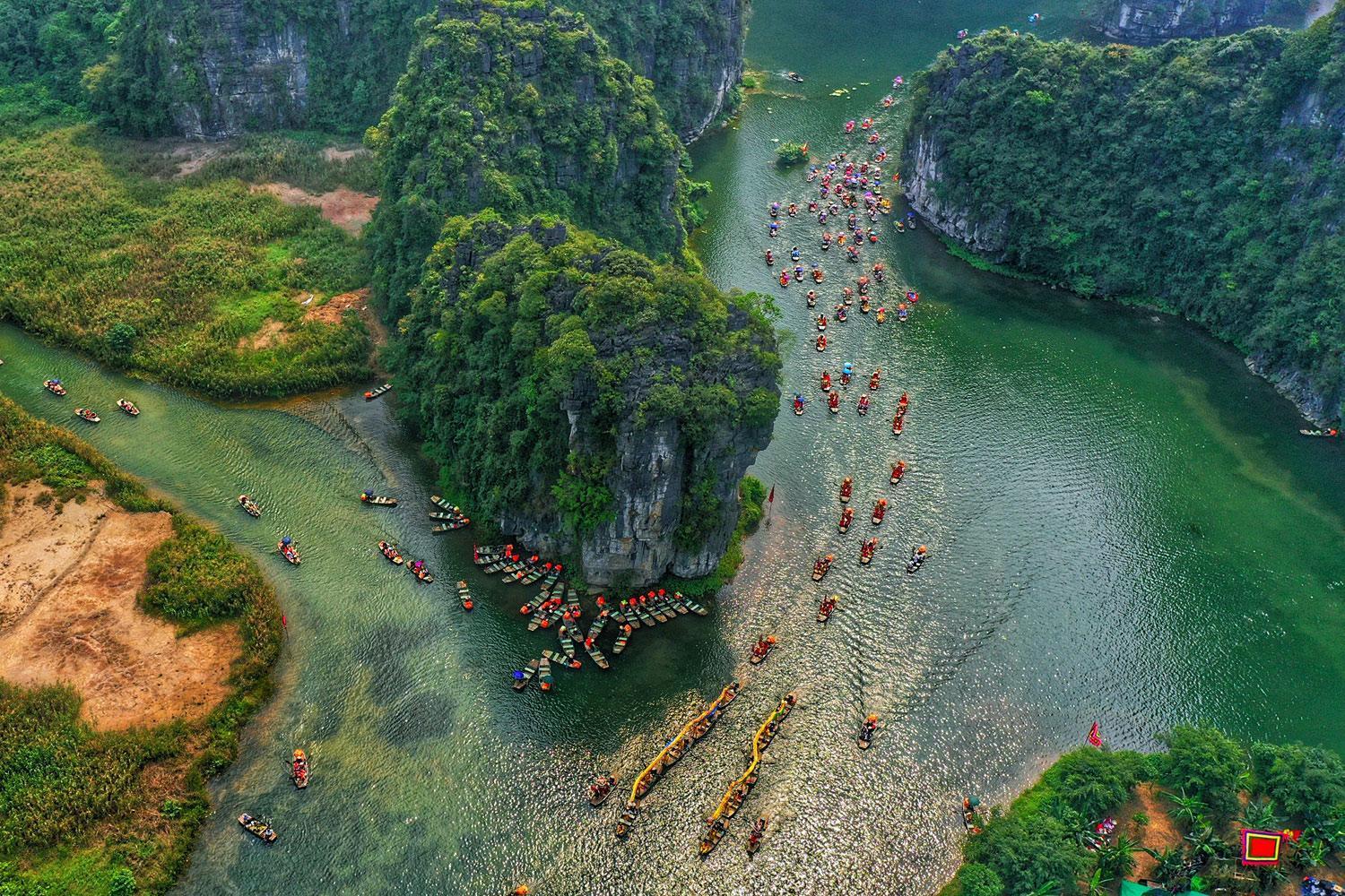 Tam Coc Scenery Homestay Van Lam Dış mekan fotoğraf
